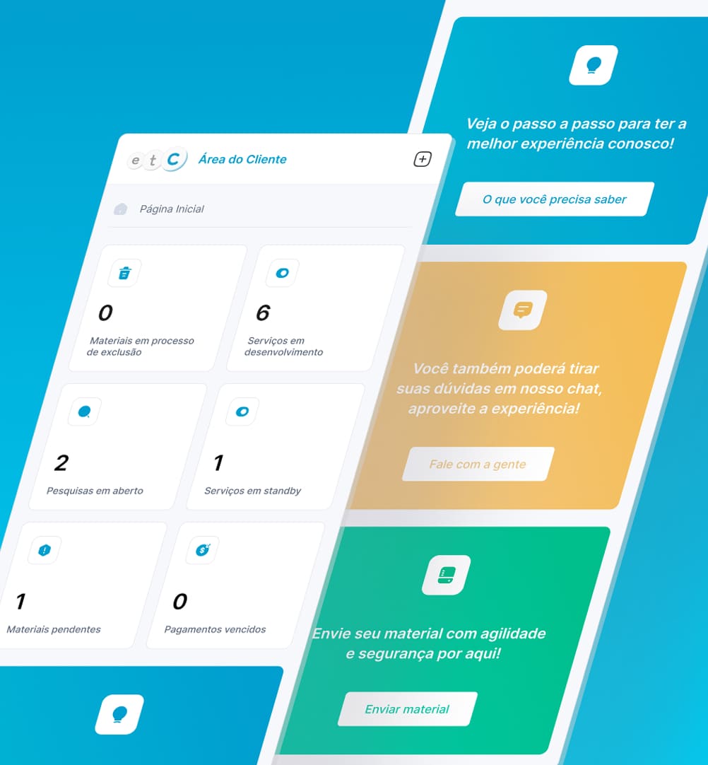 ETC Filmes — Interface