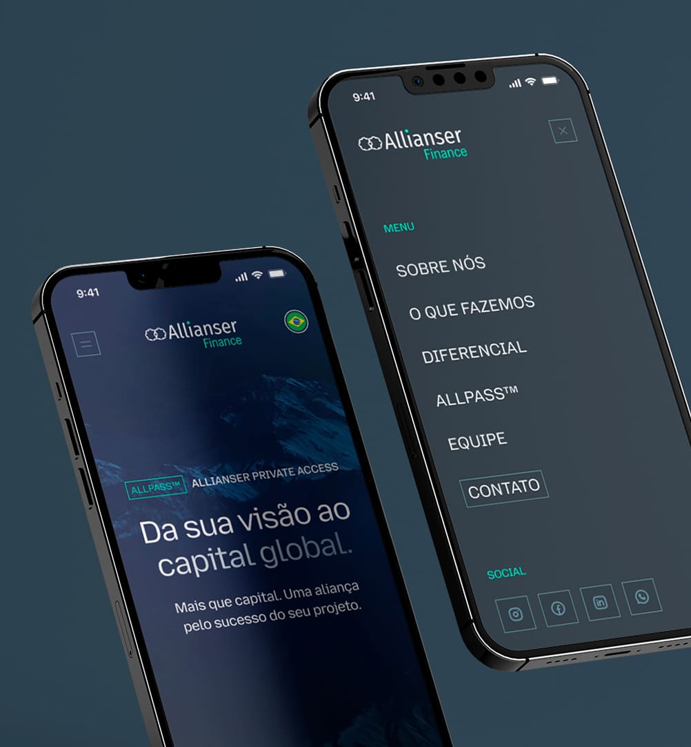 Allianser Finance — Interface