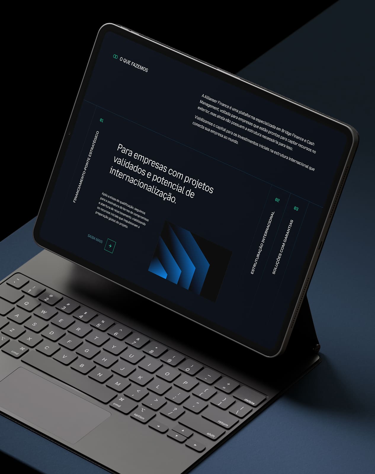 Allianser Finance — Tablet